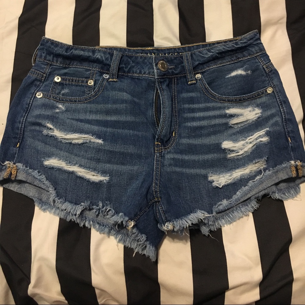 american eagle tom girl shortie